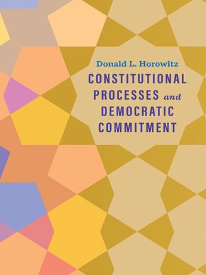 cover image of Constitutional Processes and Democratic Commitment